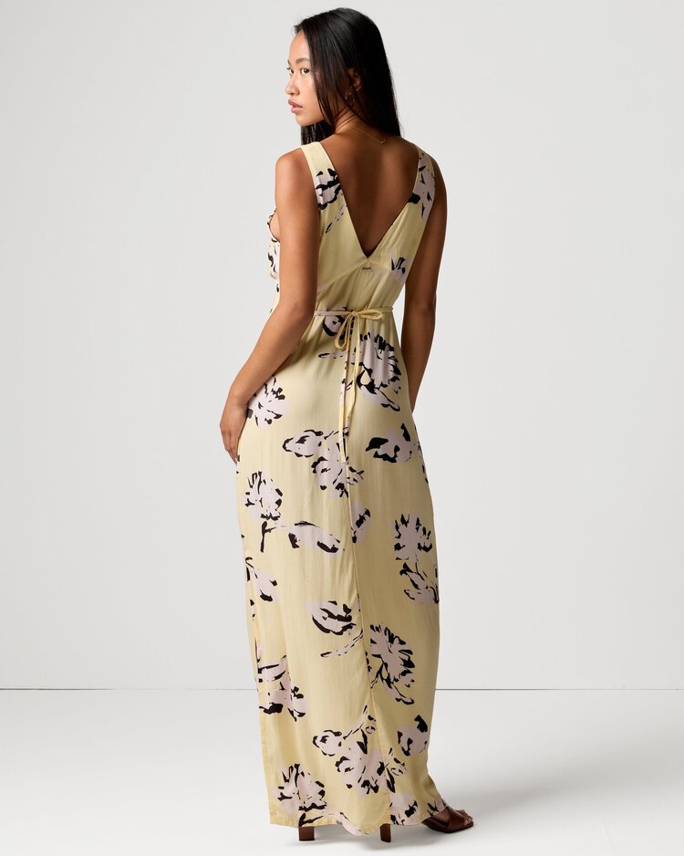 RVCA Dahlia Maxi Dress | Cream