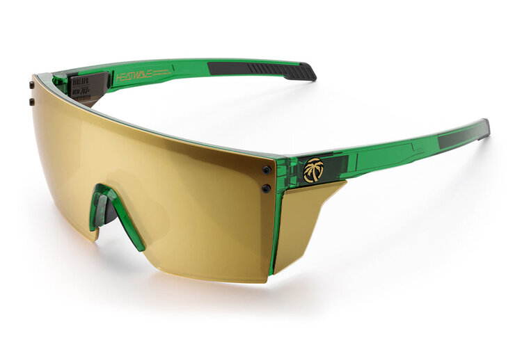 Heat Wave Performance Lazer Face Z87+ Sunglasses | Cycad Green/Polarized Copper