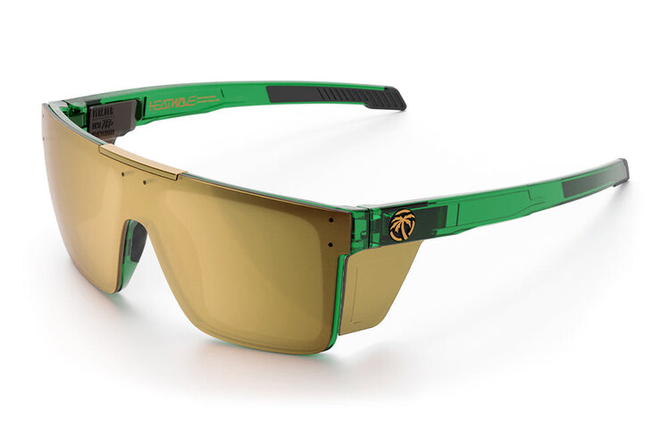 Heat Wave Performance Quatro Z87+ Sunglasses | Cycad Green/Polarized Copper
