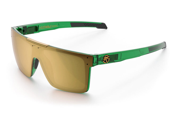 Heat Wave Performance Quatro Z87+ Sunglasses | Cycad Green/Polarized Copper