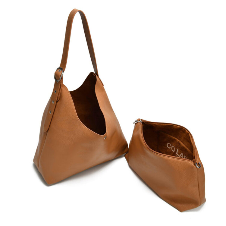 Co-Lab Co-Lab Jamie Slouchy Hobo | Tan