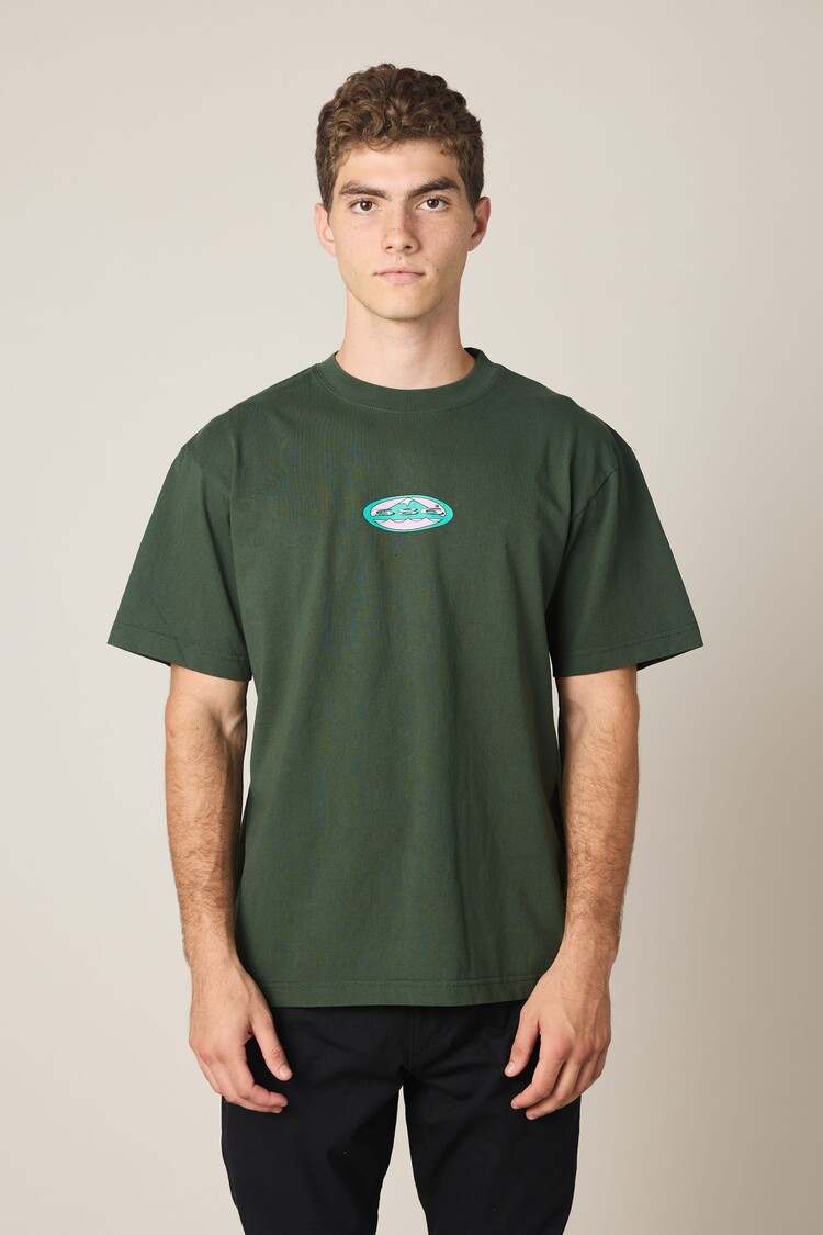 686 Technical Apparel 686 Jib Relaxed SS Tee | Forest Green