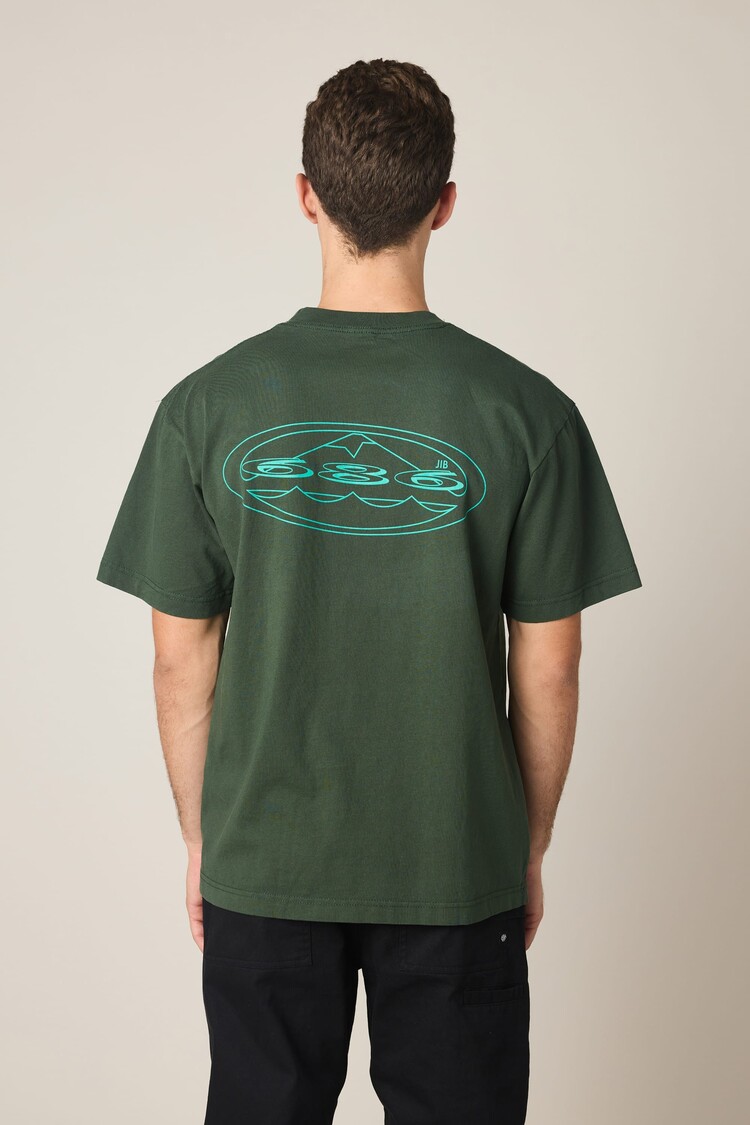 686 Technical Apparel 686 Jib Relaxed SS Tee | Forest Green
