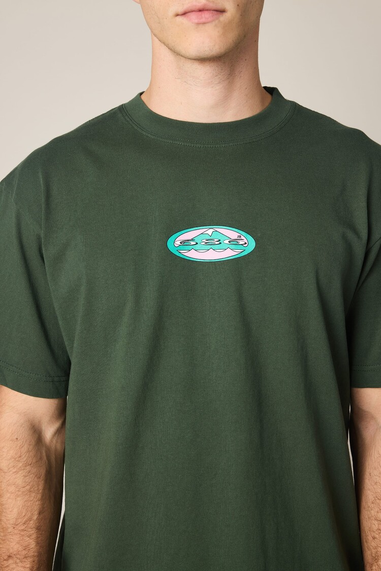 686 Technical Apparel 686 Jib Relaxed SS Tee | Forest Green