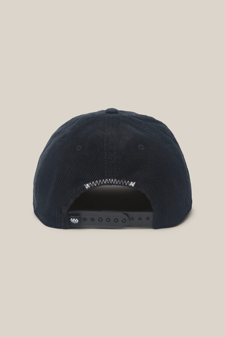 686 Technical Apparel 686 Mid-Pro Ghost Cord Unstructured Hat | Black