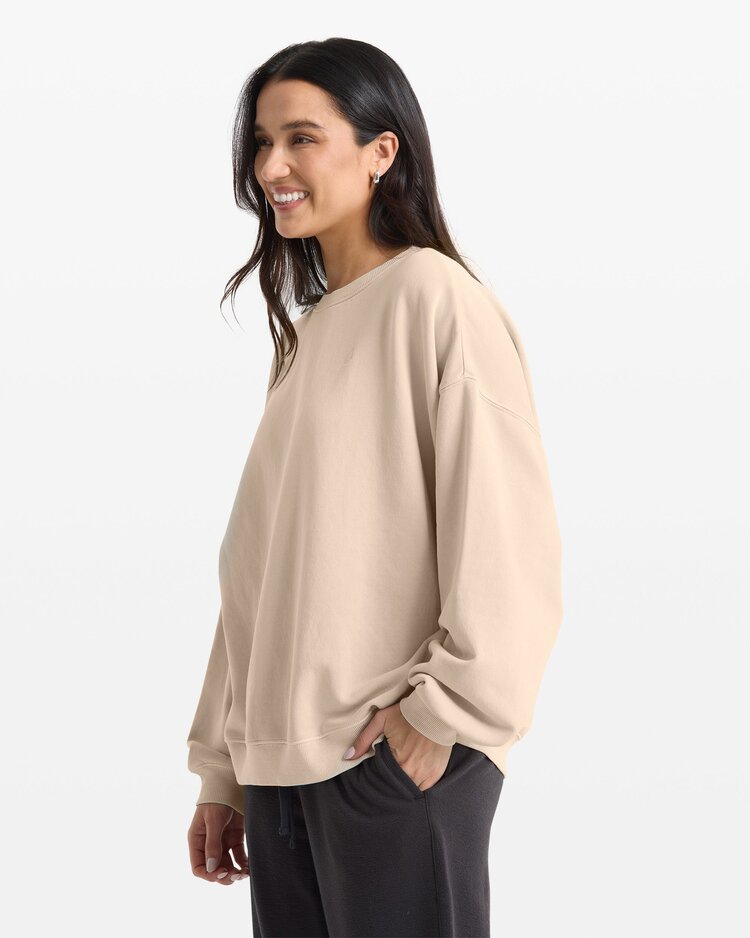 Volcom Stone Soft Crew | Oat