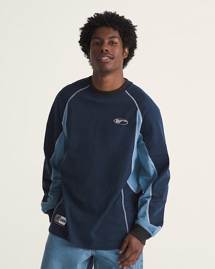 Vans Vans Retro Sport Panel L/S | Dress Blues