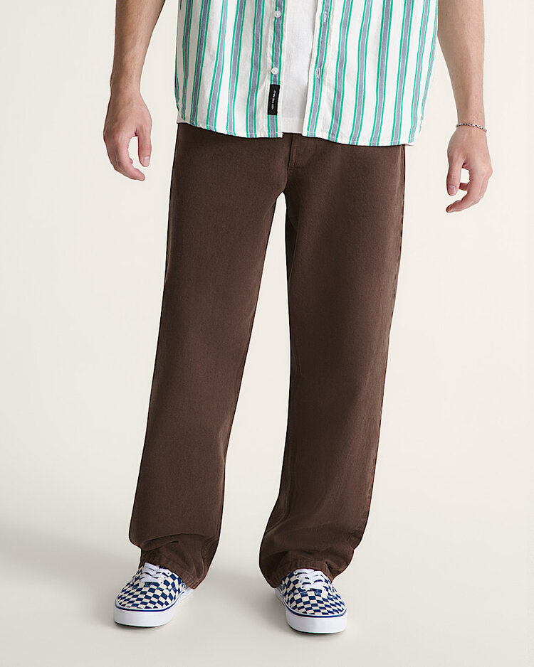 Vans Check-5 Loose Denim Pant | Walnut