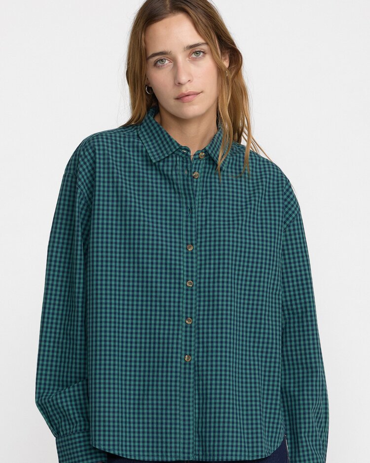 RVCA RVCA Sorrento Oversized Ls | Stormy Blue