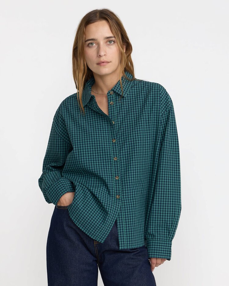 RVCA RVCA Sorrento Oversized Ls | Stormy Blue