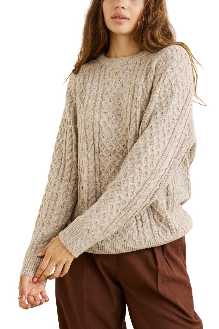 Rhythm Rhythm Mohair Oceanside Knit | Sand
