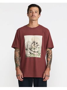 RVCA RVCA Sleepy Skeleton  | Red Earth