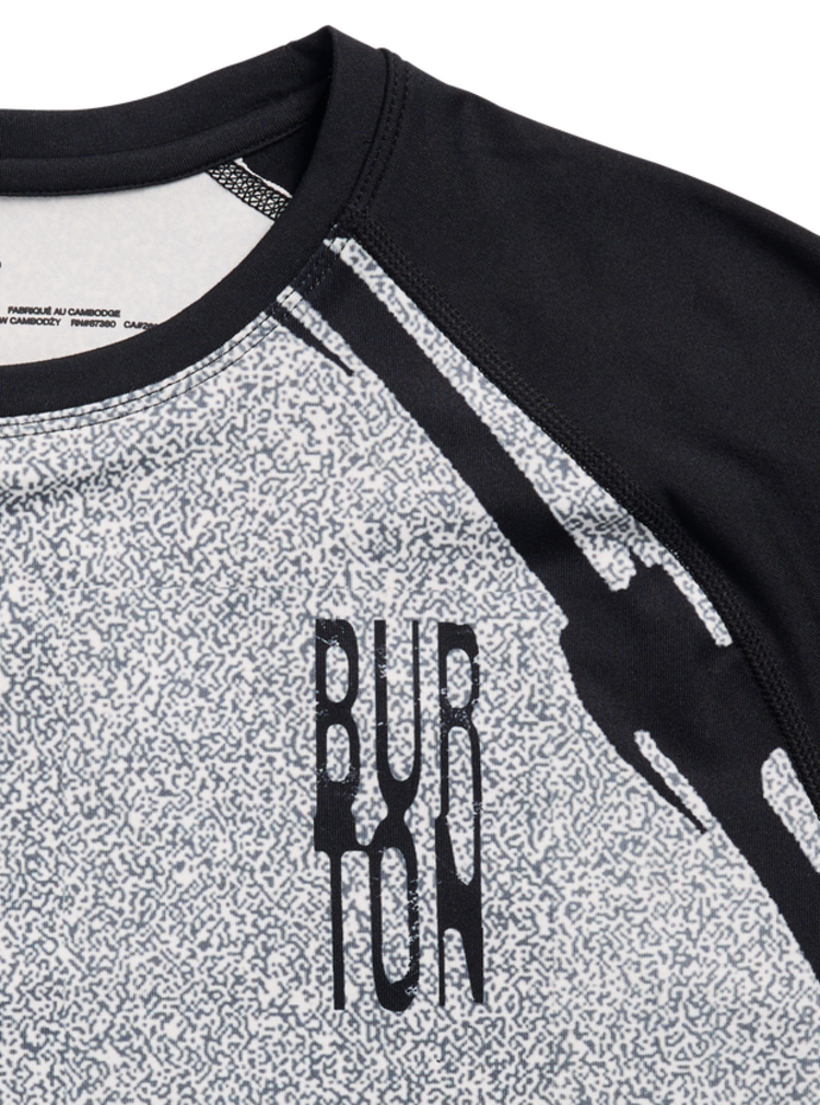 Burton Burton Men's Roadie Base Layer Tech T-Shirt | Bad Dog/True Black