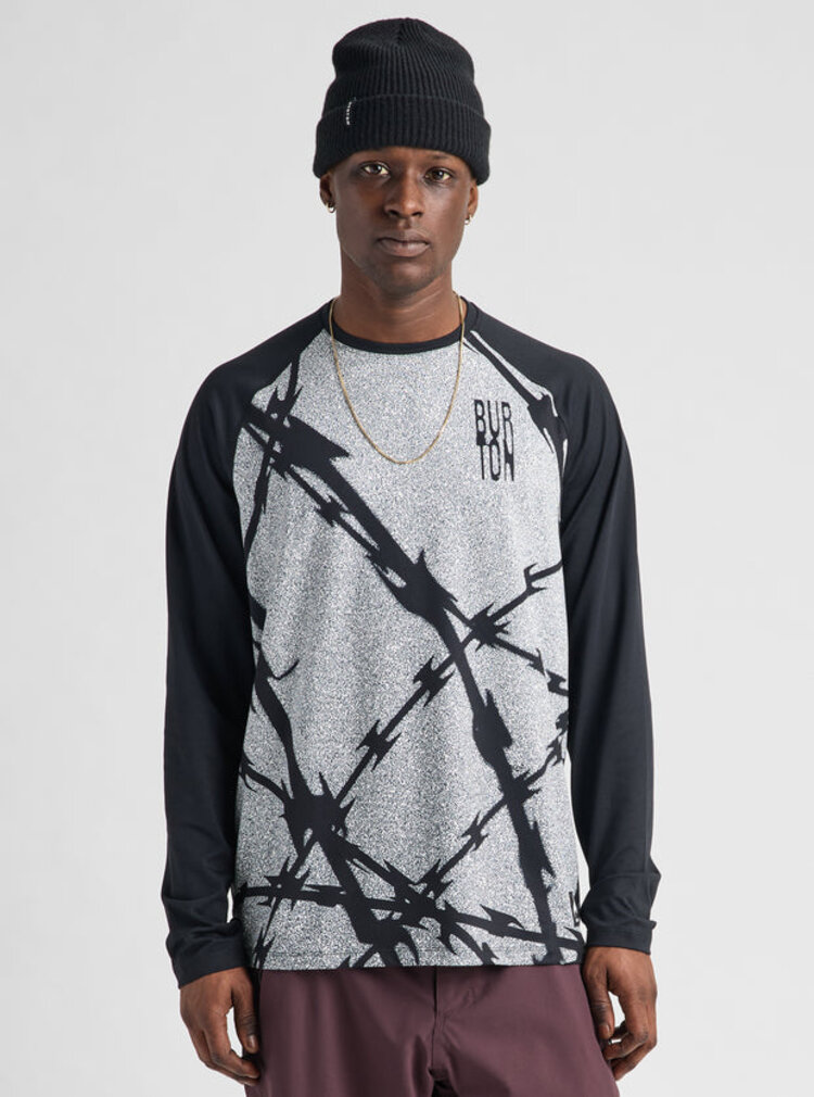 Burton Burton Men's Roadie Base Layer Tech T-Shirt | Bad Dog/True Black