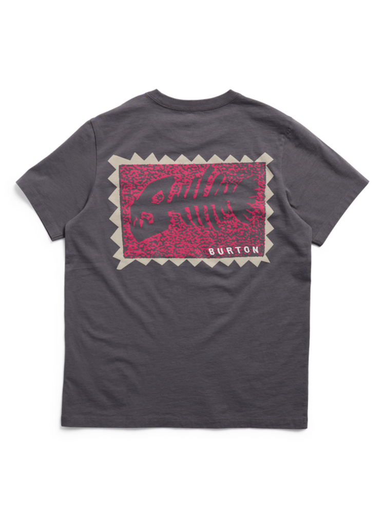 Burton Burton Throwback 1992 Short Sleeve T-Shirt | Gotham Gray