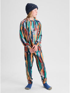 Burton Burton Kids' And Toddlers' Midweight Base Layer Set | Paint Stripe