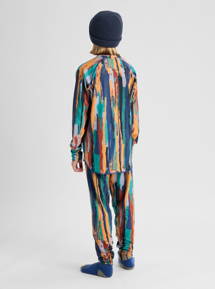 Burton Burton Kids' And Toddlers' Midweight Base Layer Set | Paint Stripe