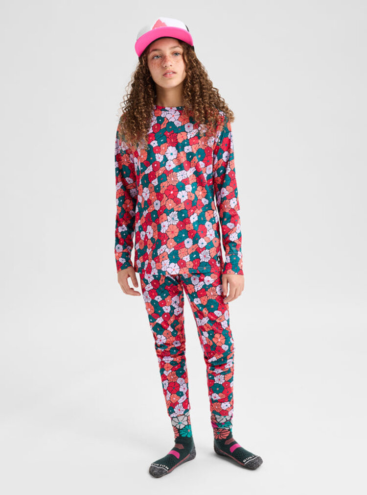 Burton Burton Kids' Fleece Base Layer Set | Pop Floral