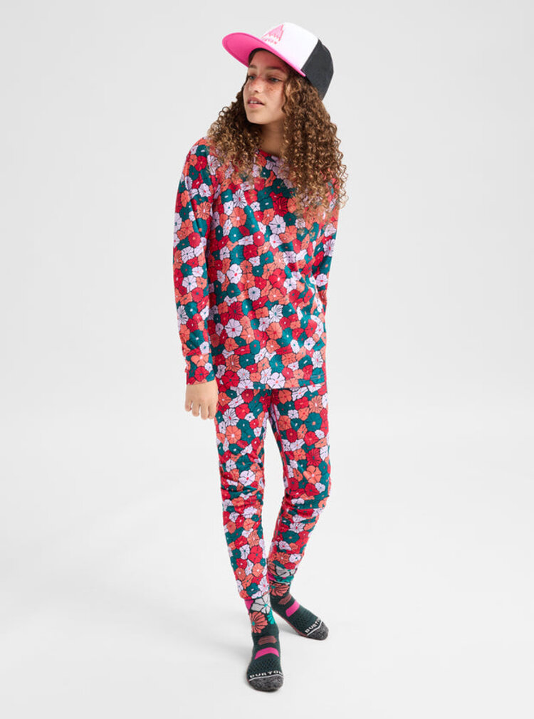 Burton Burton Kids' Fleece Base Layer Set | Pop Floral