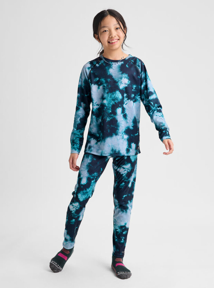 Burton Burton Kids' Fleece Base Layer Set | Crumple Dye