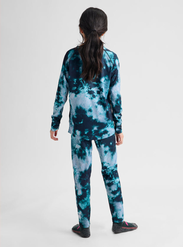 Burton Burton Kids' Fleece Base Layer Set | Crumple Dye