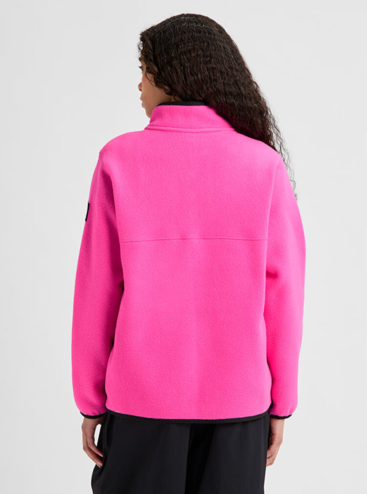 Burton Burton Women's Cinder Pullover Fleece | Shockwave Pink/True Black
