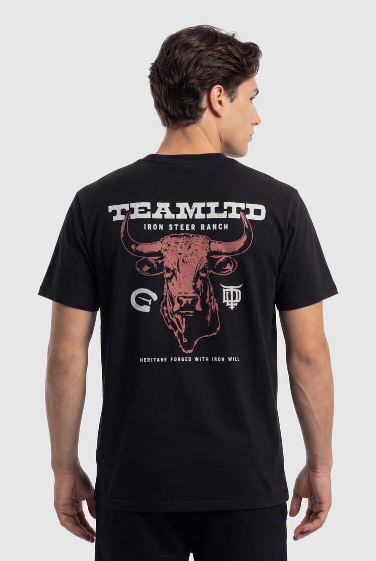 TEAMLTD TEAMLTD Iron Steer Tee | Vintage Black