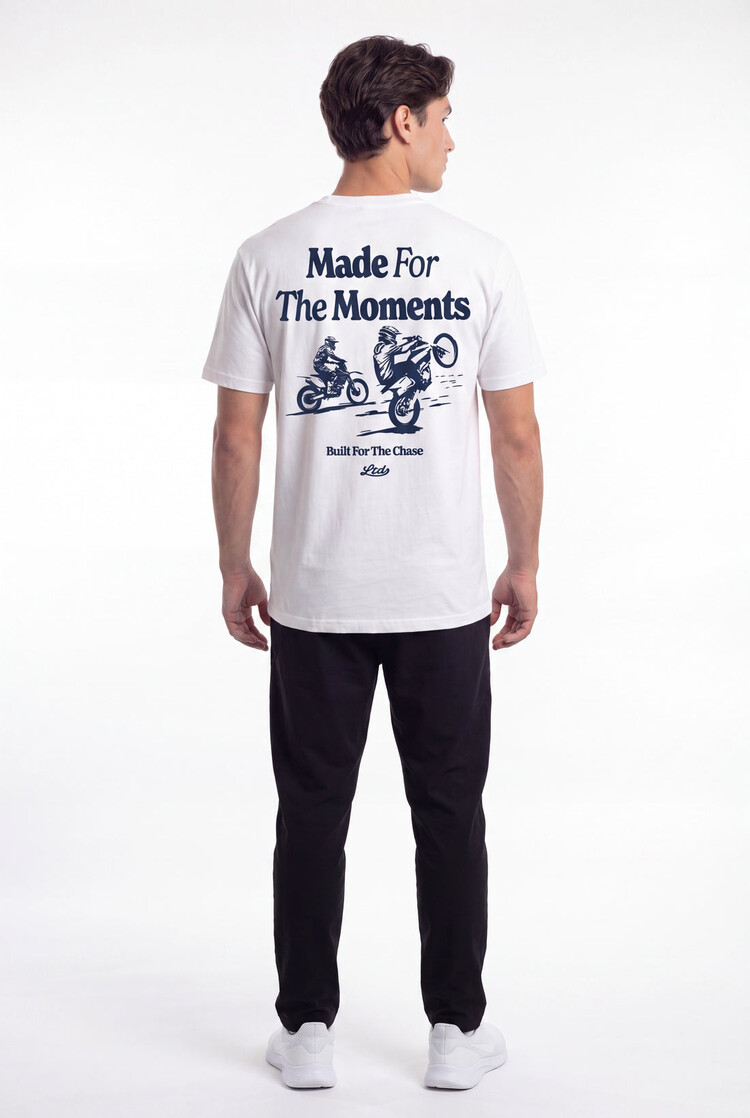 TEAMLTD TEAMLTD Chasing Moments Tee | White