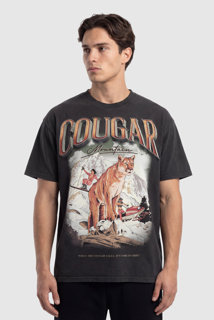 TEAMLTD TEAMLTD Cougar Mountain Tee | Vintage Black