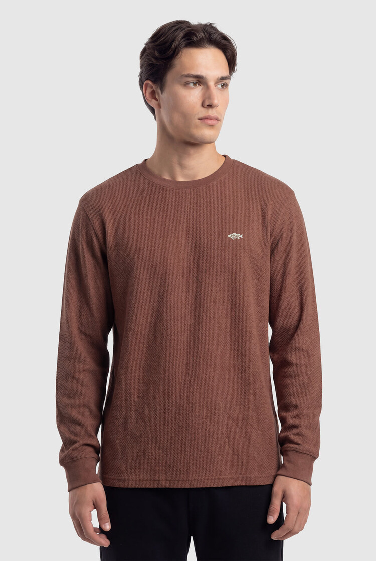 TEAMLTD TEAMLTD Northshore Waffle Long Sleeve | Copper