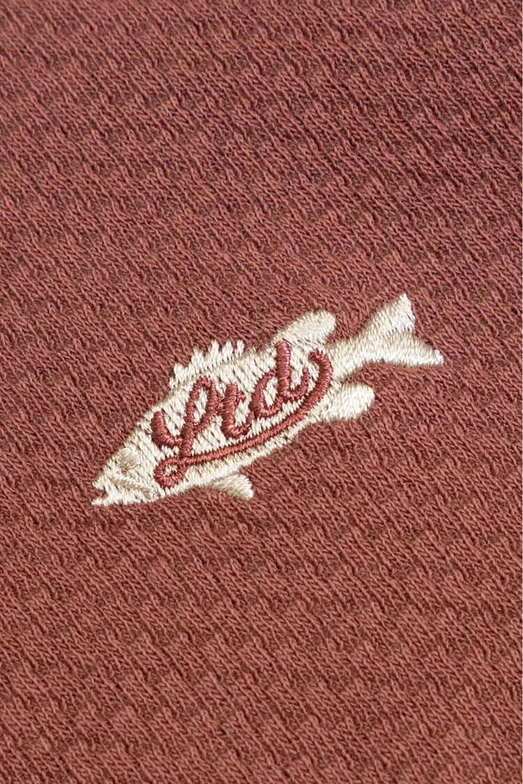 TEAMLTD TEAMLTD Northshore Waffle Long Sleeve | Copper