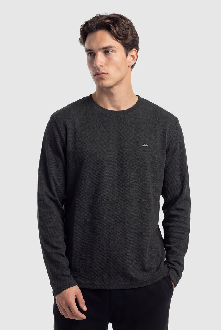 TEAMLTD TEAMLTD Northshore Waffle Long Sleeve | Black