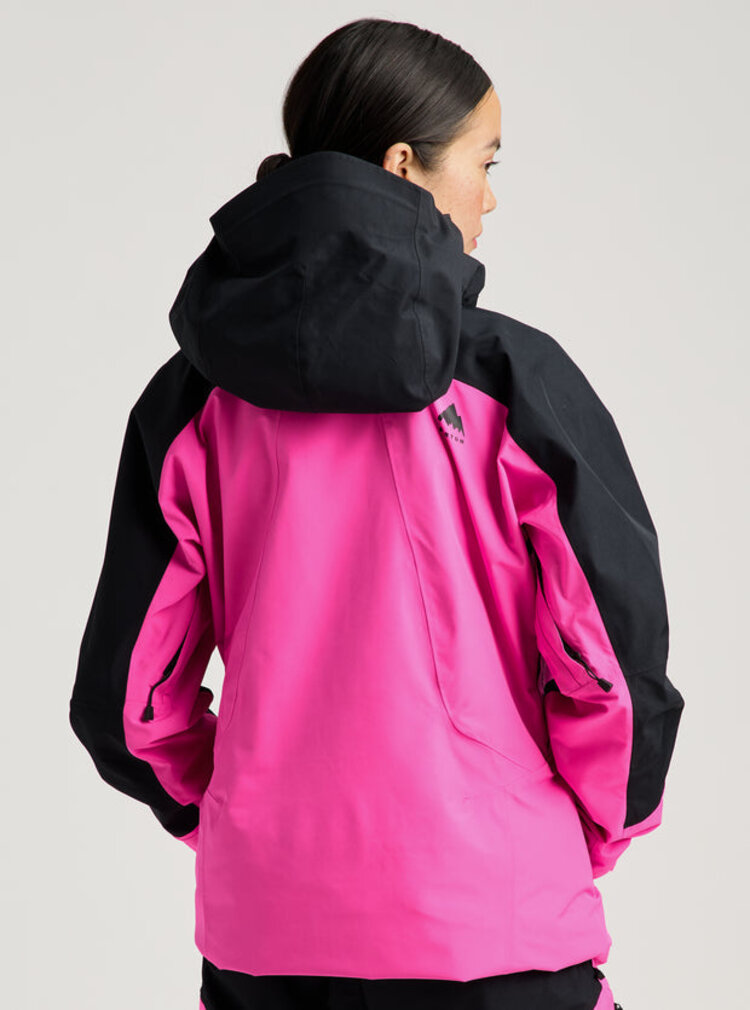 Burton Burton Women's Reserve Gore-Tex 2L Jacket | True Black/Shockwave Pink