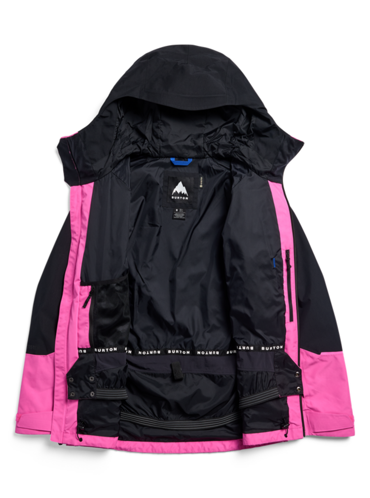 Burton Burton Women's Reserve Gore-Tex 2L Jacket | True Black/Shockwave Pink