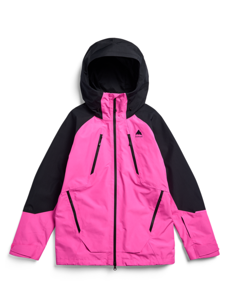 Burton Burton Women's Reserve Gore-Tex 2L Jacket | True Black/Shockwave Pink