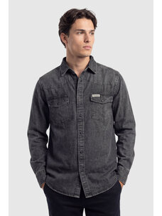 TEAMLTD TEAMLTD Homestead Denim Button Up | Black