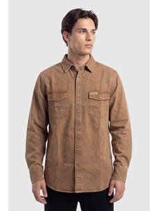 TEAMLTD TEAMLTD Homestead Denim Button Up | Saddle