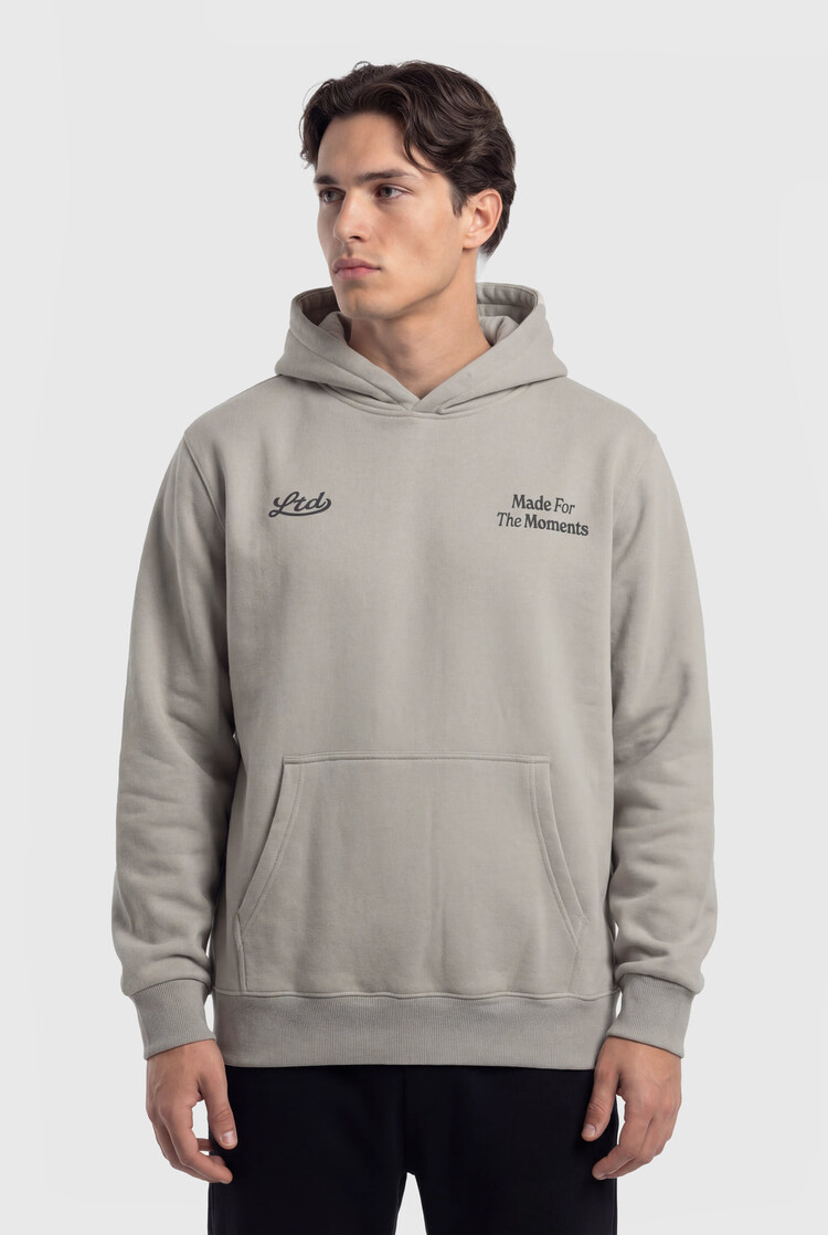 TEAMLTD TEAMLTD Chasing Moments Hoodie | Cement