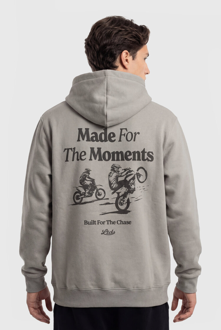 TEAMLTD TEAMLTD Chasing Moments Hoodie | Cement