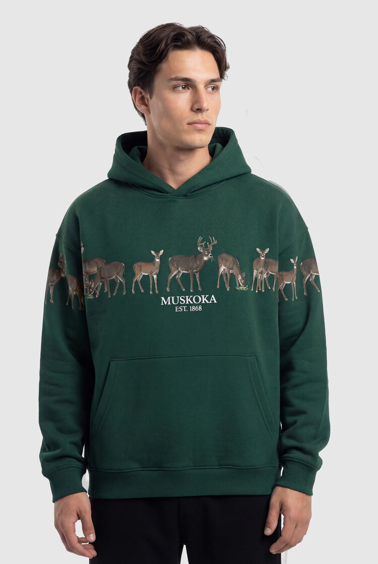 TEAMLTD TEAMLTD Muskoka Whitetail Hoodie | Evergreen