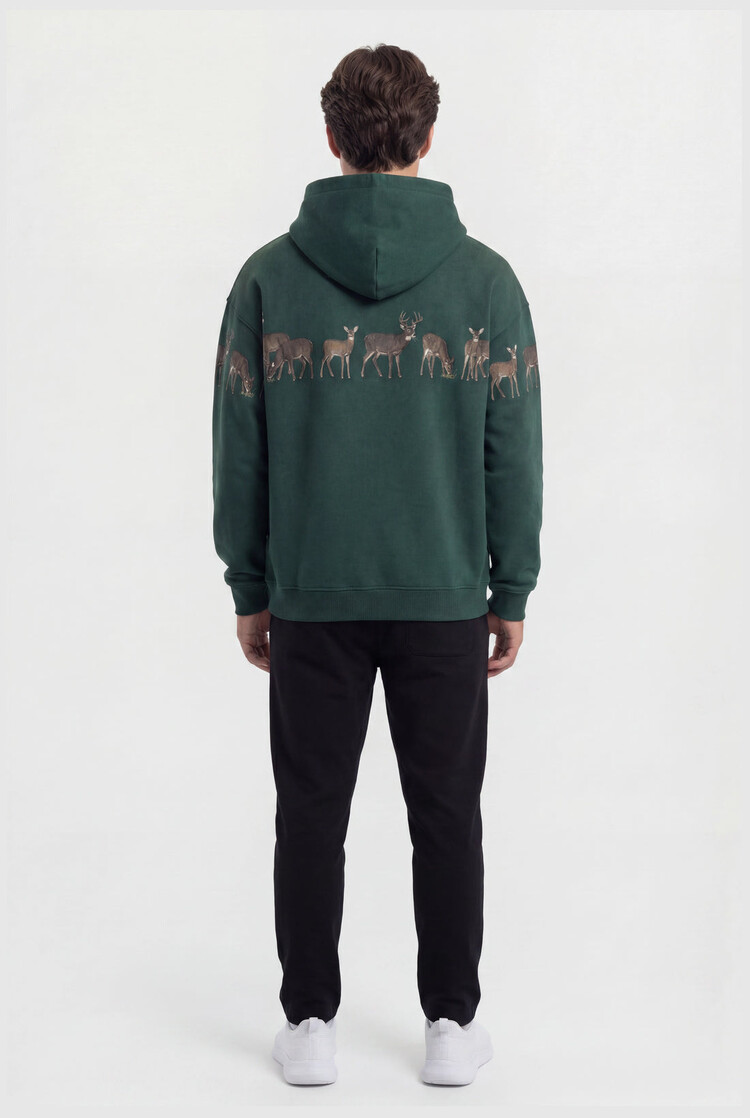 TEAMLTD TEAMLTD Muskoka Whitetail Hoodie | Evergreen