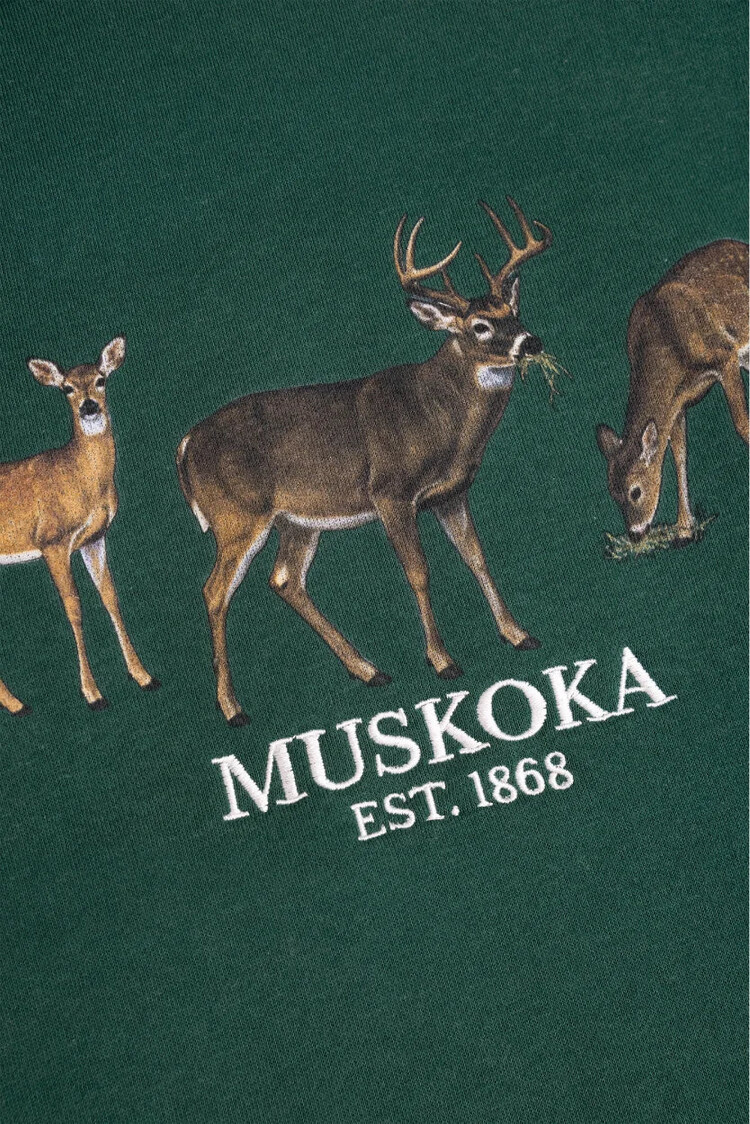 TEAMLTD TEAMLTD Muskoka Whitetail Hoodie | Evergreen