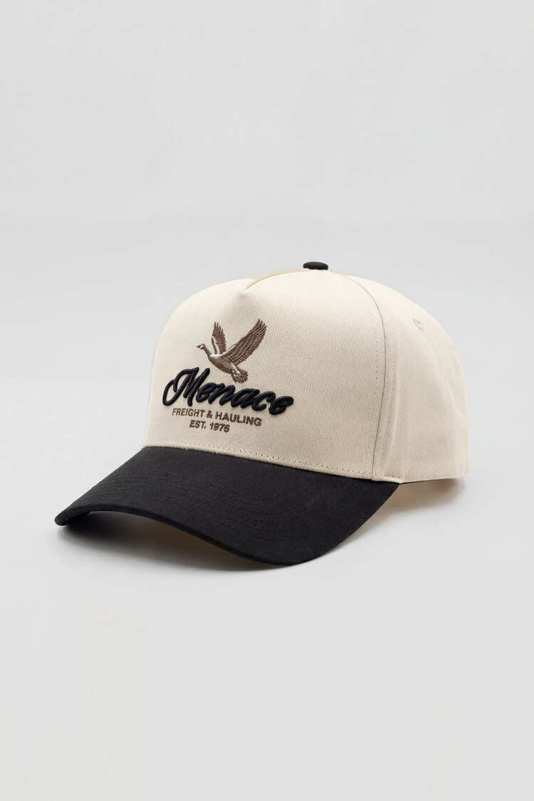 TEAMLTD TEAMLTD Menace Snapback | Cream / Black