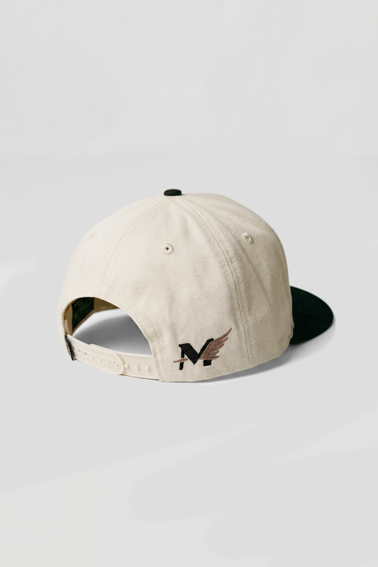 TEAMLTD TEAMLTD Menace Snapback | Cream / Black