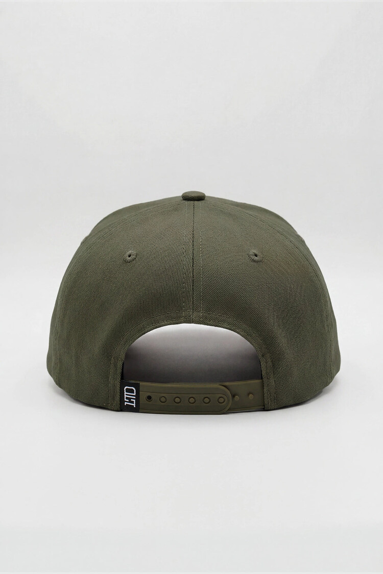 TEAMLTD TEAMLTD Monogram Snapback | Sage / Brown
