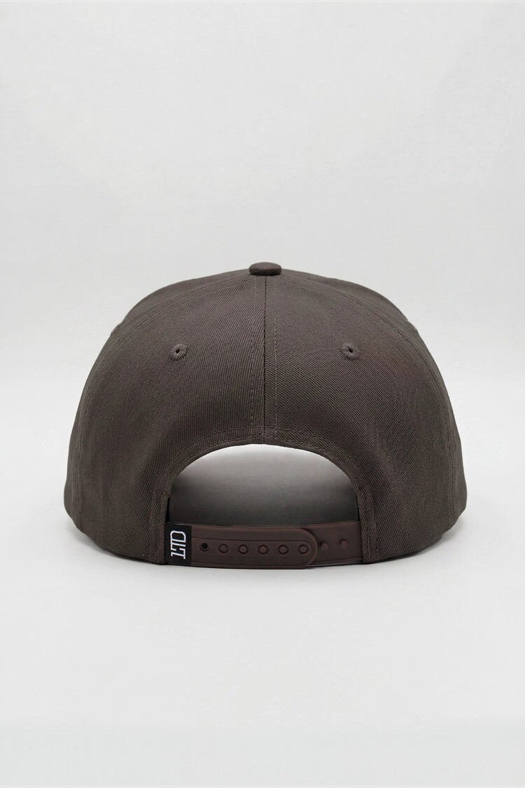 TEAMLTD TEAMLTD Monogram Snapback | Brown / Grey