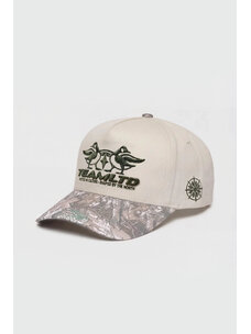 TEAMLTD TEAMLTD Flyway Snapback | Cream / Washed Camo