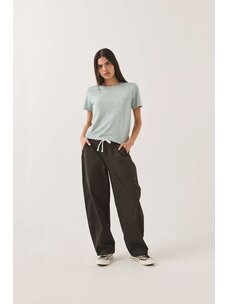 Brixton Brixton Utility Everyday Barrel Pant | Washed Black