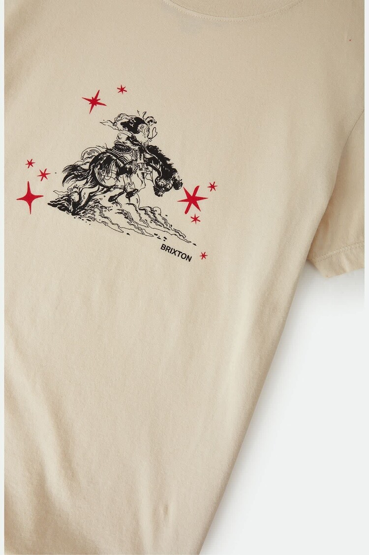Brixton Brixton Mid Century Ranch Slim Crew Tee | Whitecap