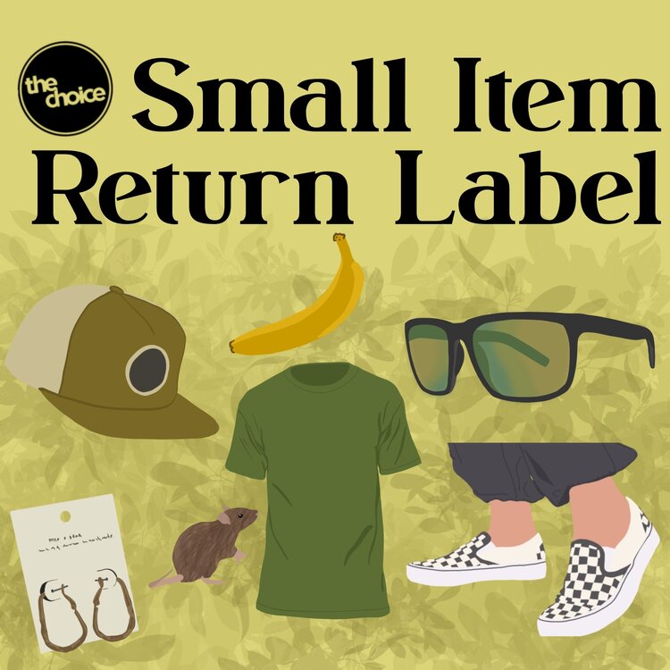 SMALL ITEM RETURN LABEL